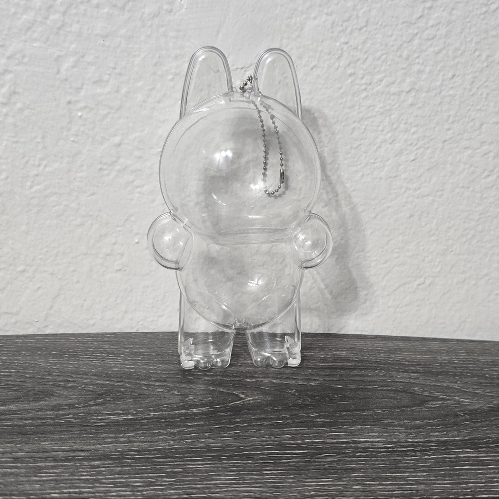 Clear Acrylic Keychain For Labubu